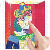 Picasso Art Color by Number - Pixel Art Game