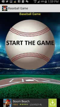 Baseball Games Free Screen Shot 1