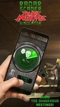 Radar Scaner Zombie Apocalypse Simulator Screen Shot 1