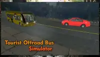Turist autobús campo Simulador Screen Shot 1