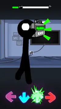 Stickman FNF - Friday Night Fight Mod Screen Shot 2