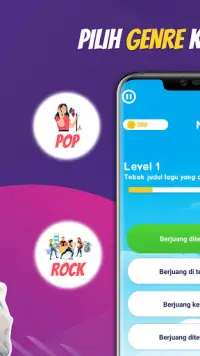 Tebak Lagu Indonesia 2021 Offline Screen Shot 3