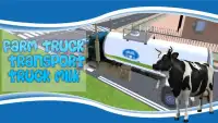 Farm Milk Transport Truck Sim Screen Shot 0