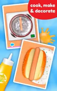 खाना पकाने का खेल - हॉट डॉग Screen Shot 9