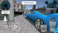 Blue Sport Car Driving Screen Shot 0