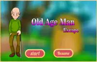 Free New Escape Game 35 Old Age Man Escape Screen Shot 0