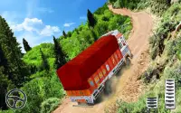 Indian cargo truck driver sim Screen Shot 0