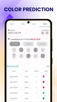 Colour prediction App - Earn Screen Shot 3