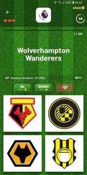 Quiz de Football Clubs Logo Screen Shot 2