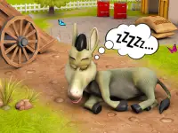 Donkey Vida Simulator Games: Cidade divertida Screen Shot 4