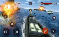 Guerrear Mundial Naval Guerra: Armada Batalla 3d Screen Shot 14