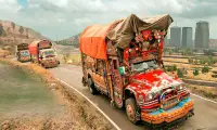 Hill Truck Cargo Game Offroad Indian Truck Driving Screen Shot 2