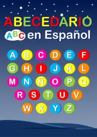 ABC Alphabet Spanish Screen Shot 0