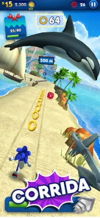 Sonic Dash - Jogo de Corrida Screen Shot 1