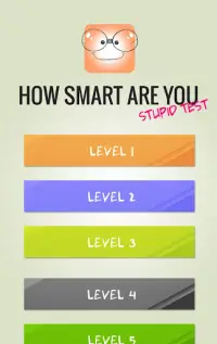 Stupid Test-How smart are you? Screen Shot 2