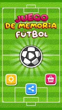 Juego de Memoria - Fútbol Screen Shot 0