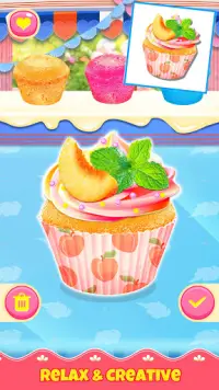 Cupcake Games Food Cooking Screen Shot 3