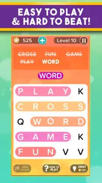 Word Search Addict Word Puzzle Screen Shot 4