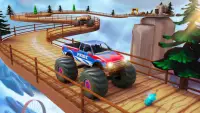 Monster Truck Hill Climb Antrieb - Offroad-Spiele Screen Shot 16