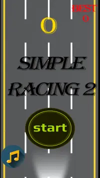 Simple Racing car Screen Shot 0