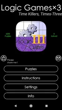 100x3 Logic Games - Times-thre Screen Shot 7