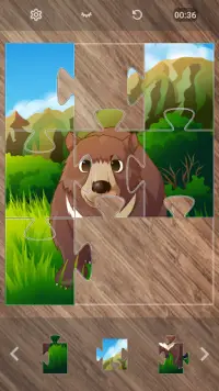 Animal Games for Kids Puzzle Screen Shot 2