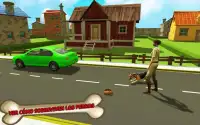 Runaway Street Dog Simulator 3D - Juego de vida de Screen Shot 0