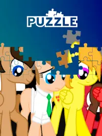 Puzzle di tessere pony Freddy Screen Shot 0