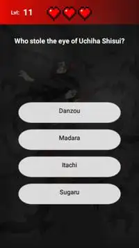 Uchiha Quiz Screen Shot 0