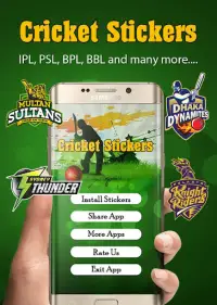 Cricket Stickers for WhatsApp Screen Shot 1