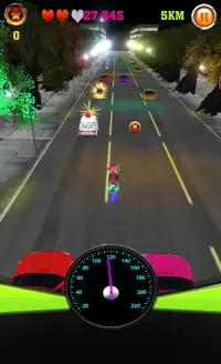 Traffic Moto Racer Screen Shot 1