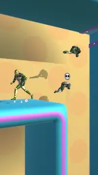 Super Ninja Race 3D: Running Turtle Game Screen Shot 1