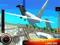 飛行機の飛行シミュレータ - 航空機飛行ゲーム Screen Shot 3