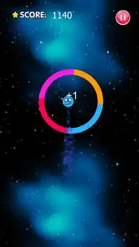 Color Space Switch - Jump Ball & Rushing Ball Game Screen Shot 1