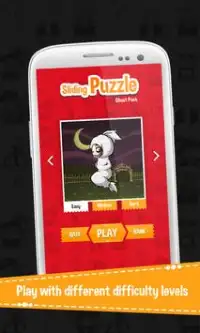Sliding Puzzle Ghost Pack Screen Shot 0