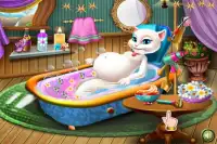 Pregnant Kitty Spa & Makeover Girl Game Screen Shot 0
