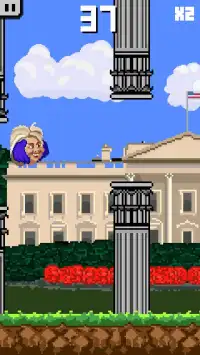 Flappy Hillary: Elections 2016 Screen Shot 2