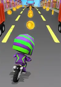 Subway Bike Run Screen Shot 1