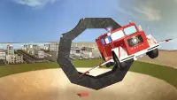 Flying Firefighter Truck 2016 Screen Shot 1
