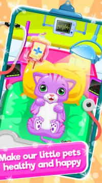 Kitty Clinic Game for Kids Screen Shot 4