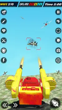 Airplane Attack Shooting Games Screen Shot 2