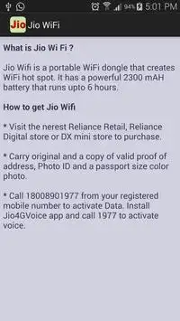 Free SIM For JIO Screen Shot 6