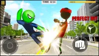 pria tongkat game: permainan spider pahlawan Screen Shot 3