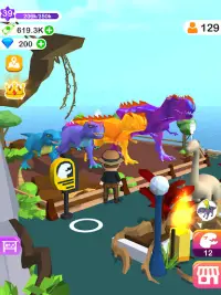 Dino Tycoon - 3D Building Game Screen Shot 14