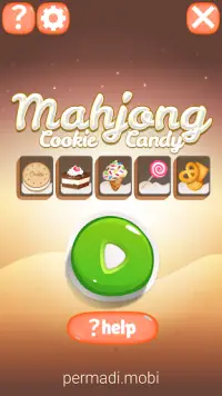 Mahjong Cookie & Candy - Free Screen Shot 8