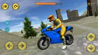 Motorbike Medieval Drive 3D Screen Shot 0