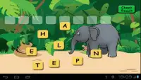 Animal Scrabble Screen Shot 1