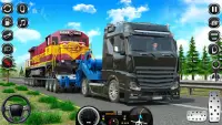 euro truk simulator permainan Screen Shot 0