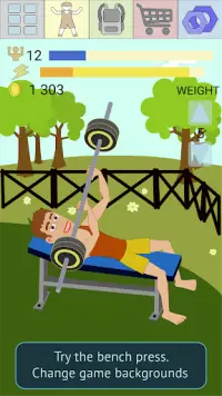 Muscle Clicker 2: RPG Gym Game Screen Shot 2