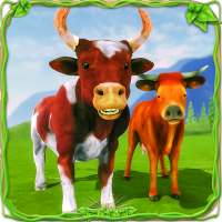 Bull Family Simulator: Wildlife Family Game